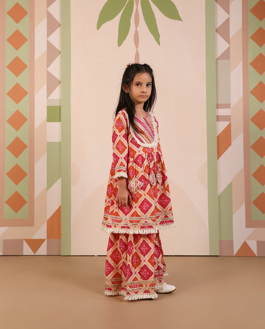 Bandhani Bliss Cotton Set