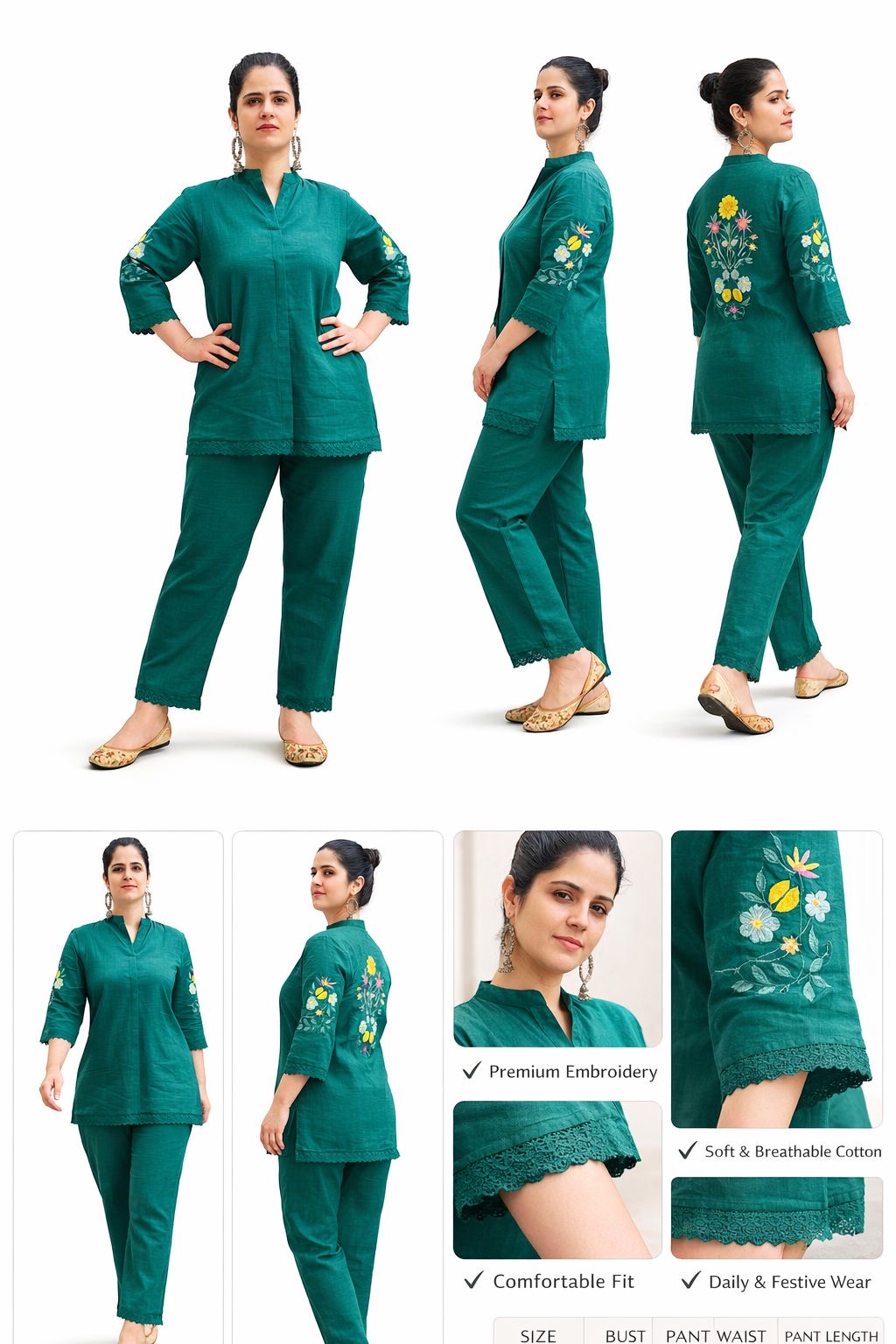 Bottle Green Co-ord set