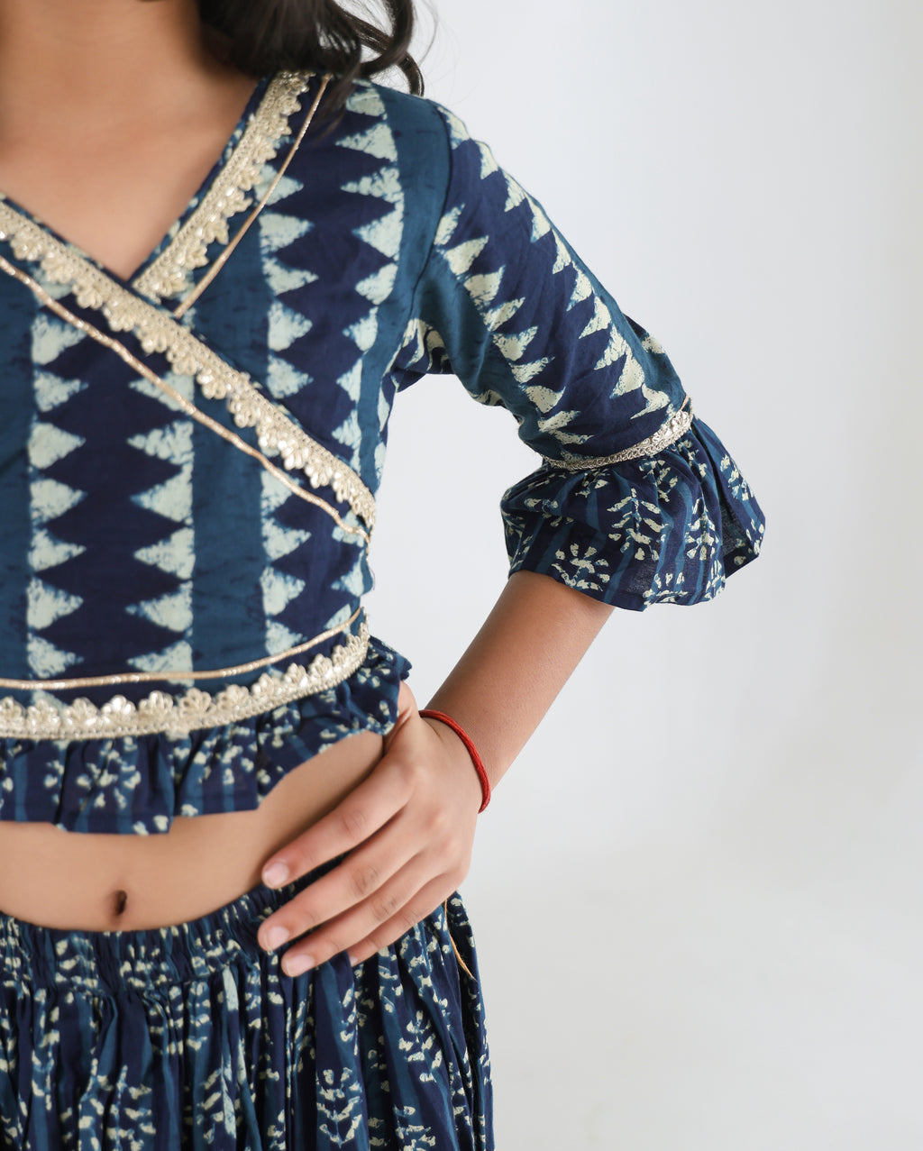 Royal Indigo Lehenga Set