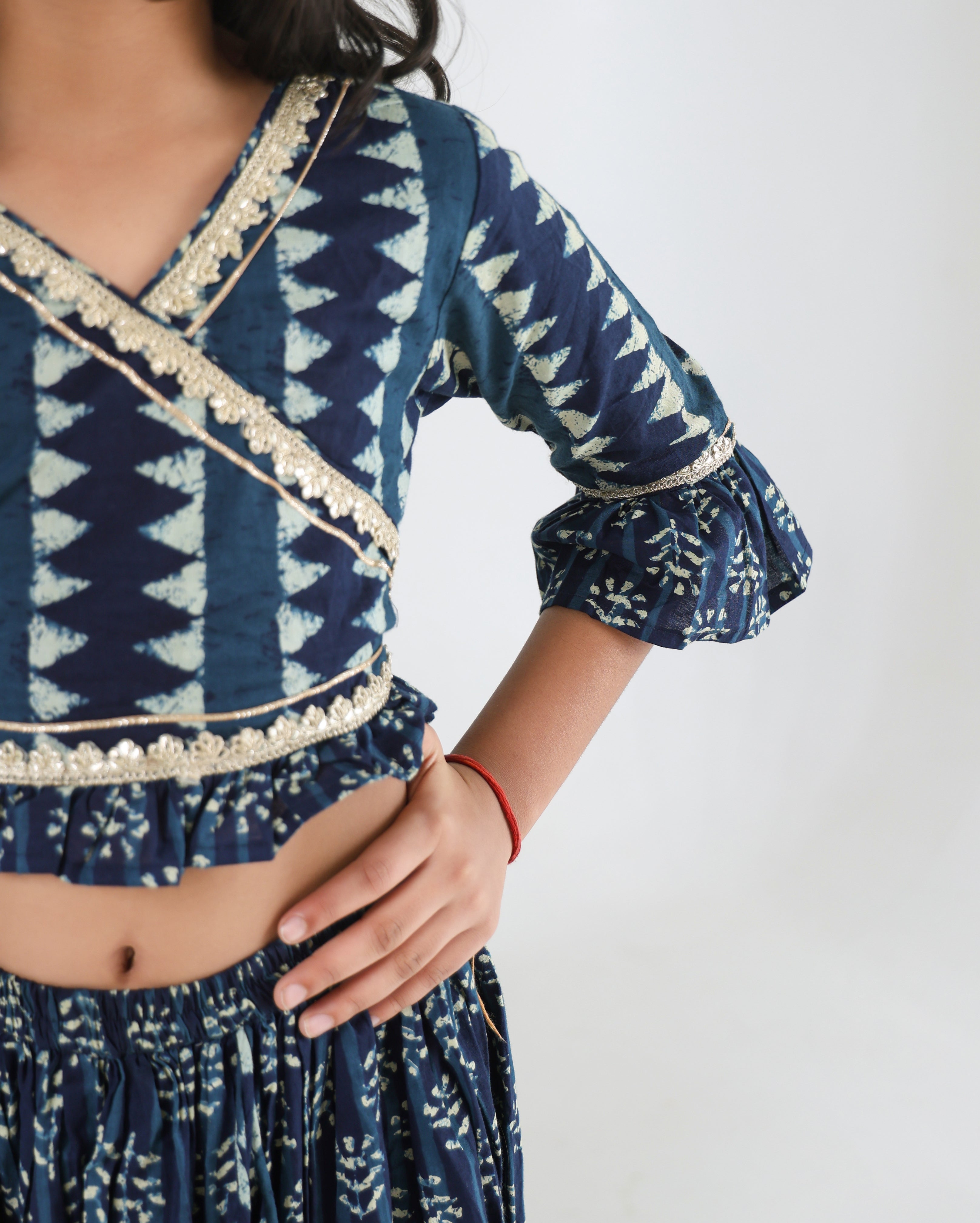 Royal Indigo Lehenga Set