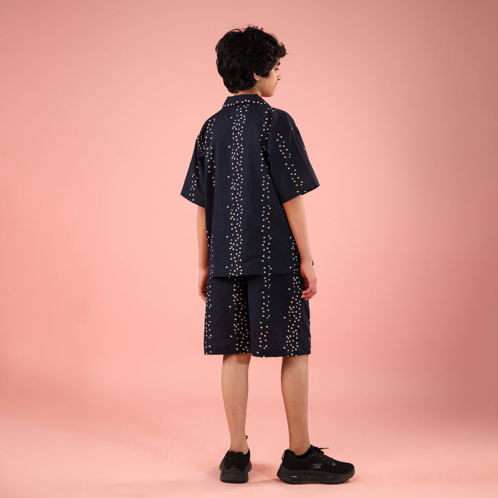 Blue Printed Co-Ord Set