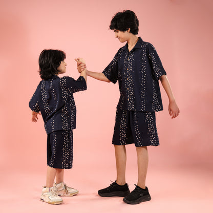 Blue Printed Co-Ord Set