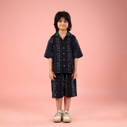 Blue Printed Co-Ord Set