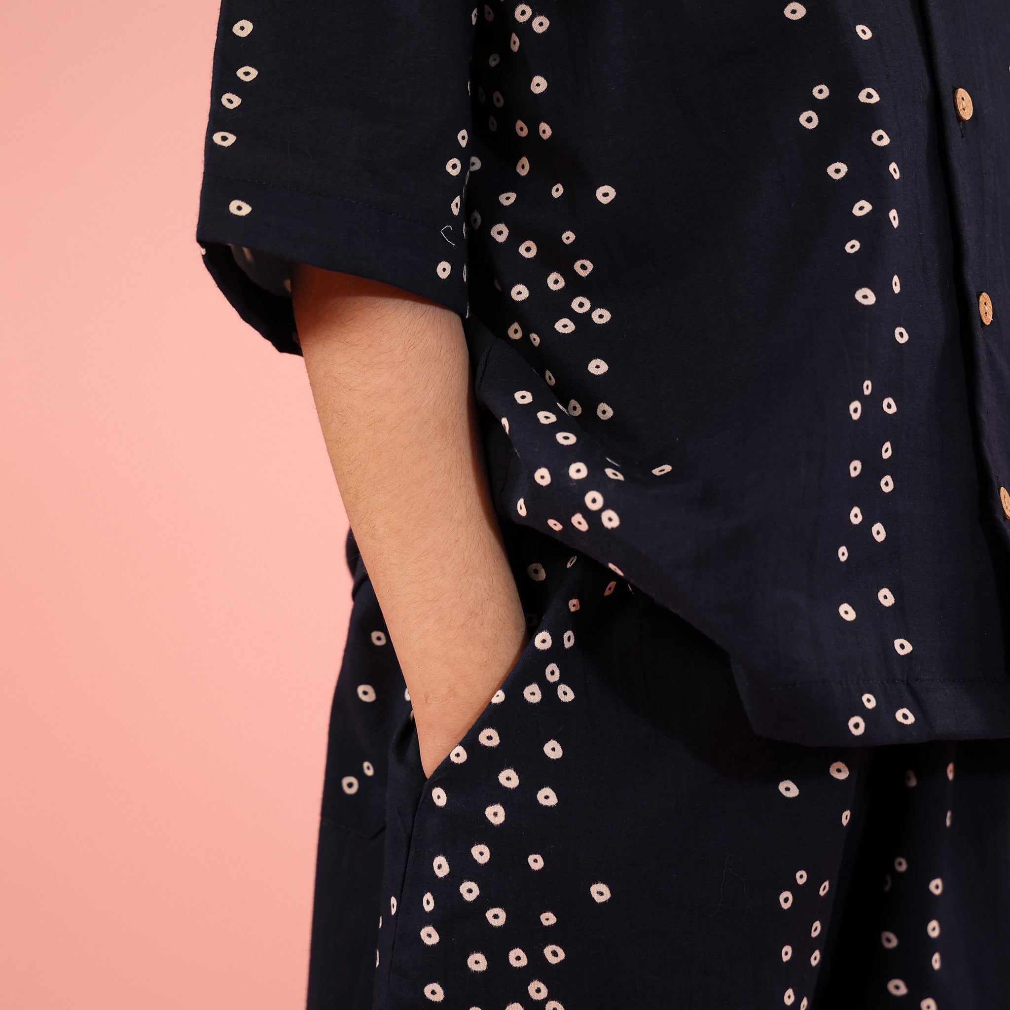 Blue Printed Co-Ord Set