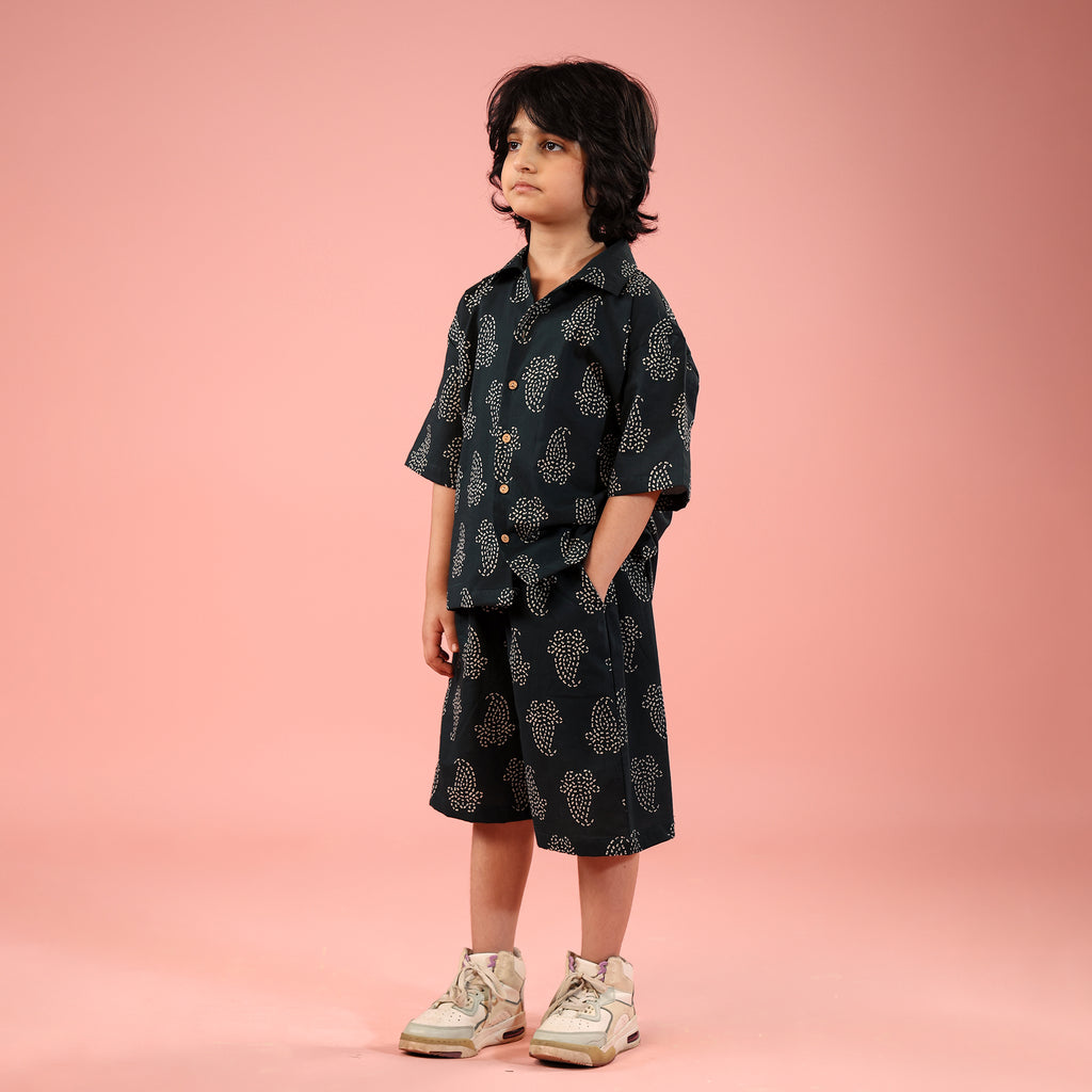 Green Printed Co-Ord Set