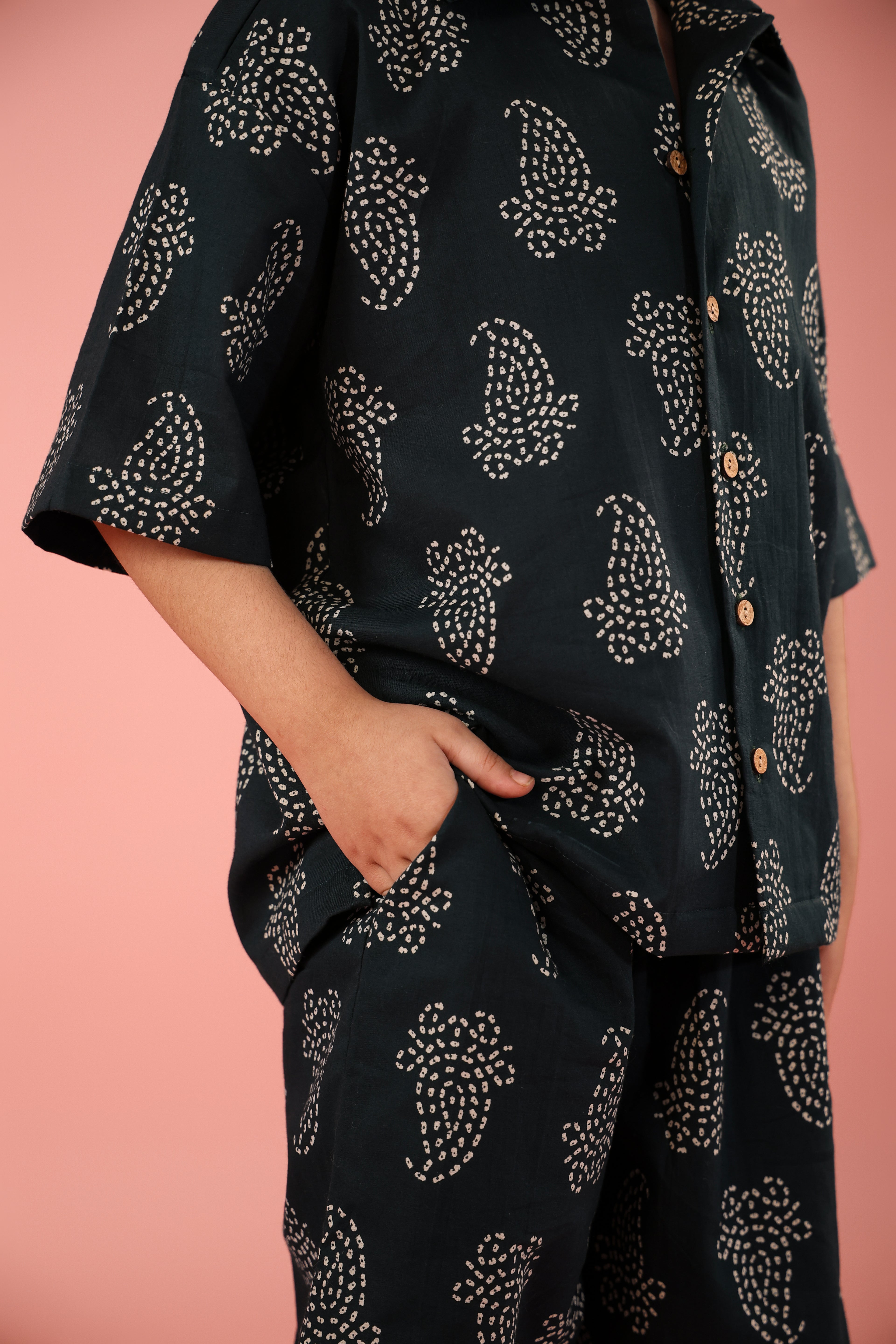 Green Printed Co-Ord Set