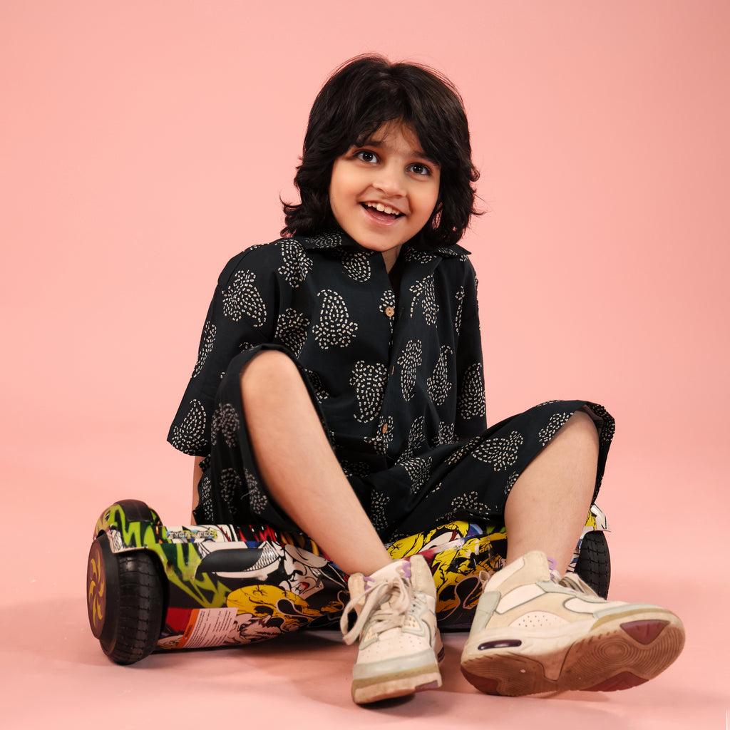 Green Printed Co-Ord Set