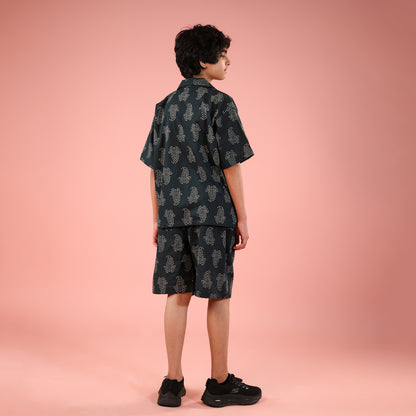 Green Printed Co-Ord Set