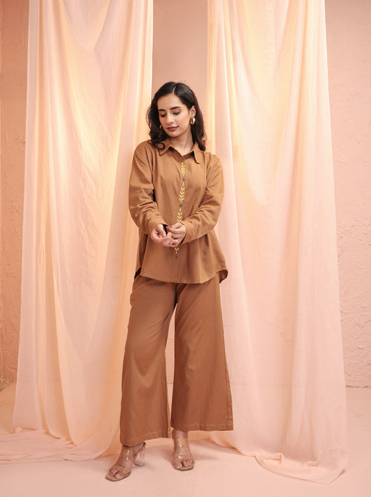 Caramel Breeze Coord Set