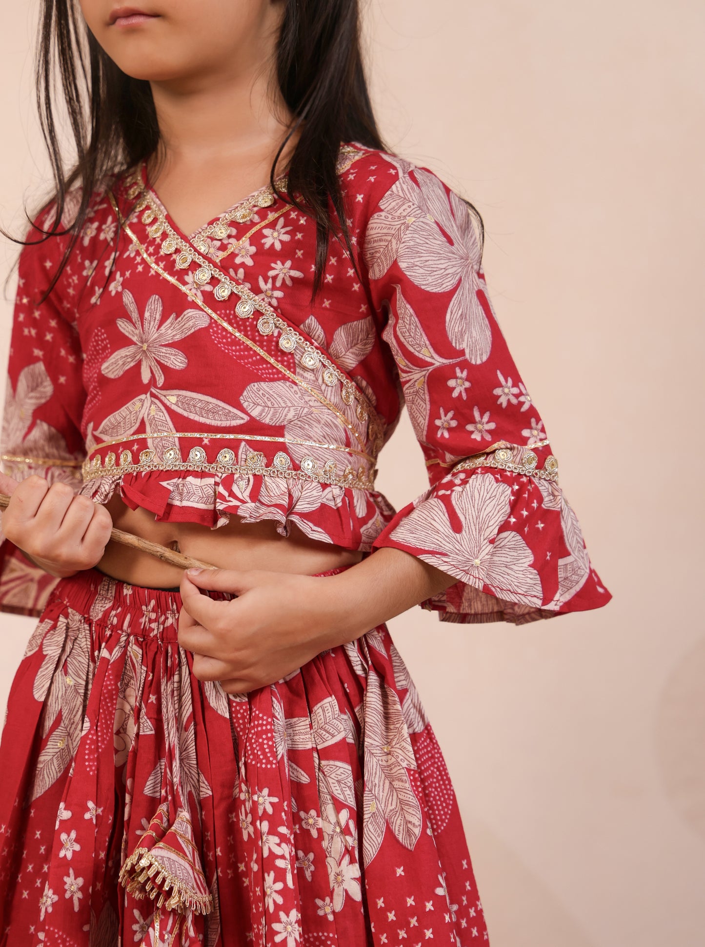 Floral Radiance Traditional Lehenga Set