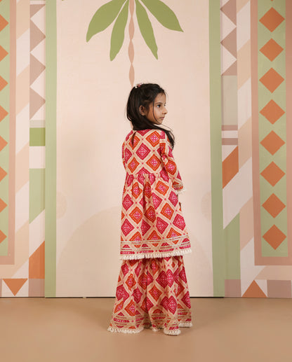 Bandhani Bliss Cotton Set