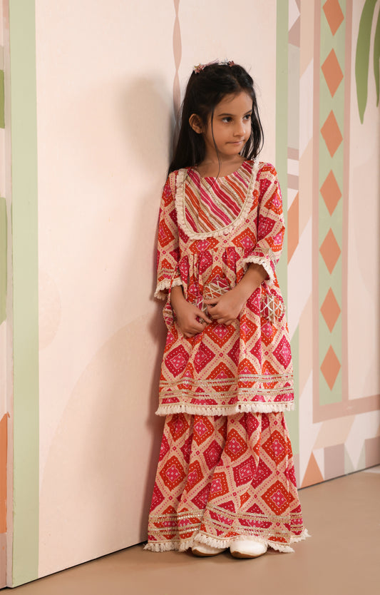 Bandhani Bliss Cotton Set