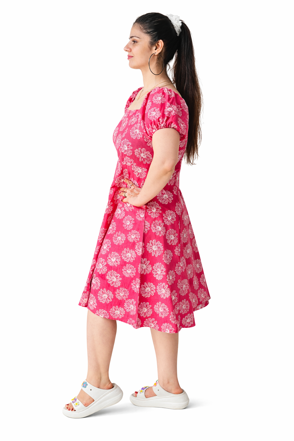 Blush Bloom Floral Dress