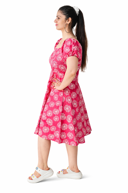 Blush Bloom Floral Dress