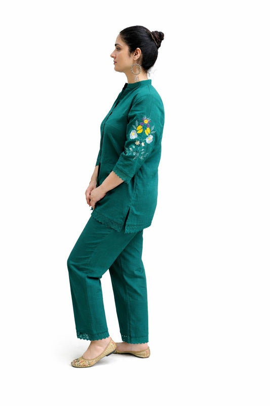 Bottle Green Co-ord set