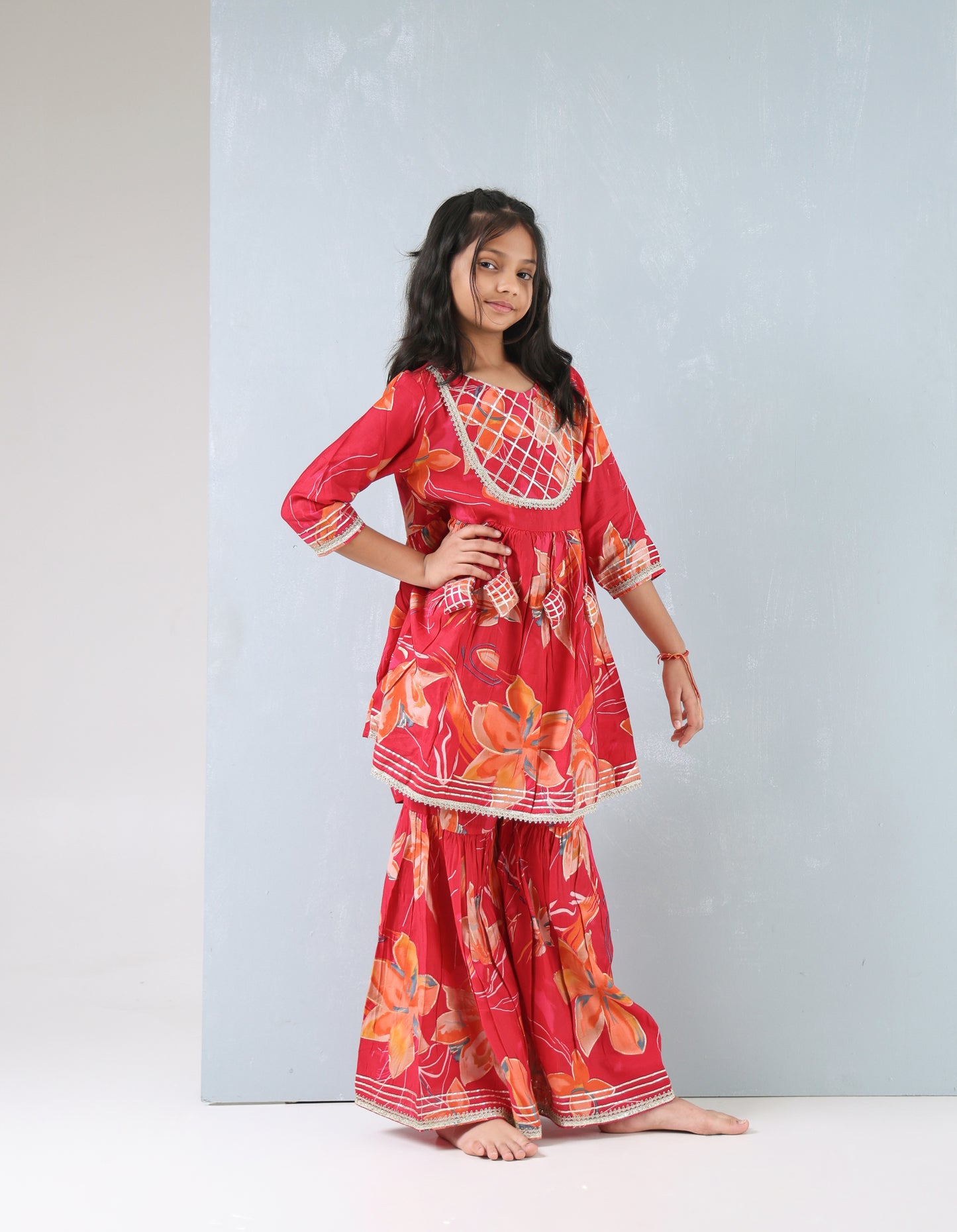 Little Floral Sharara