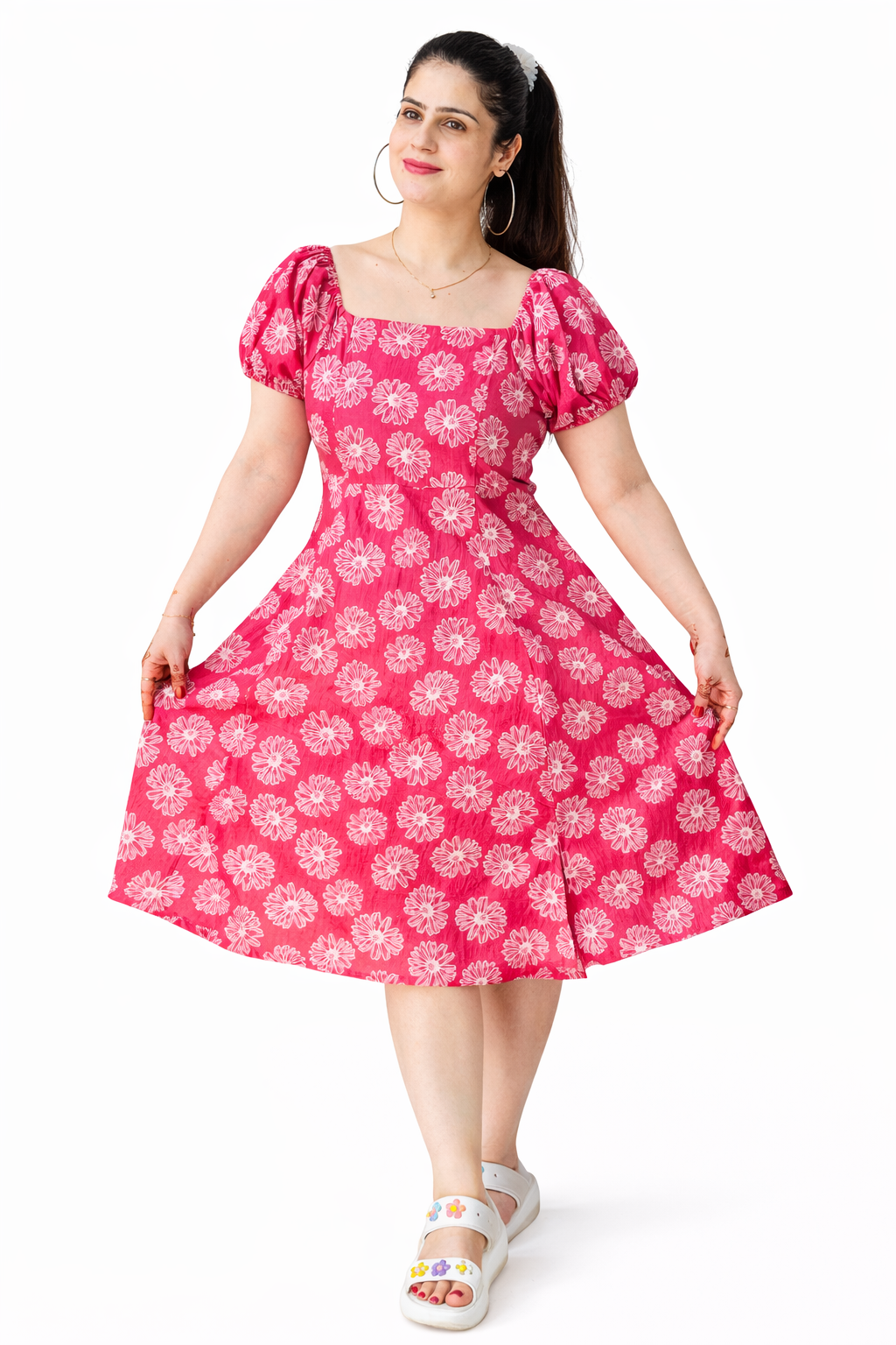 Blush Bloom Floral Dress