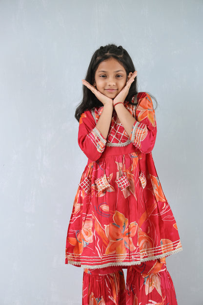 Little Floral Sharara