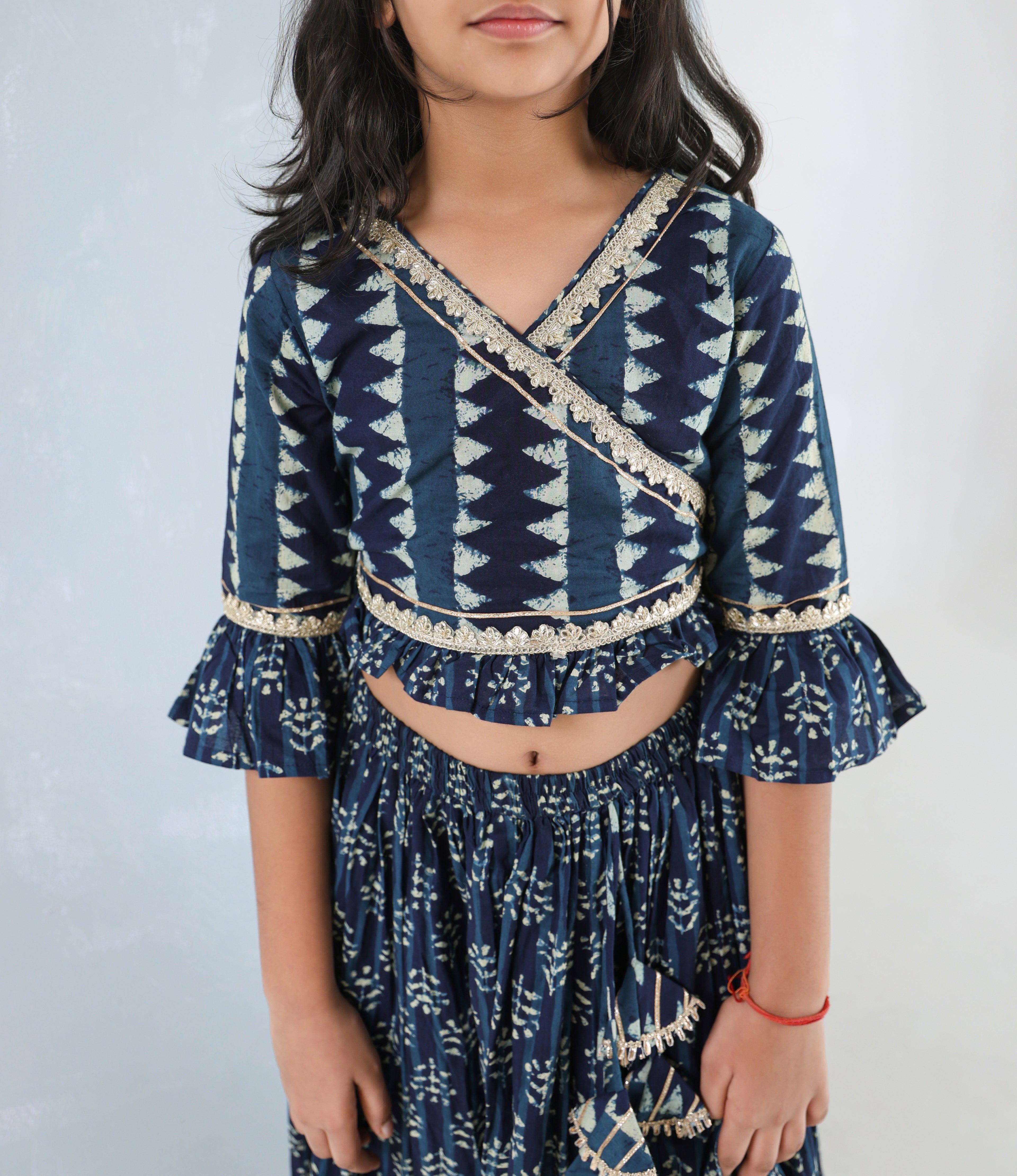 Royal Indigo Lehenga Set