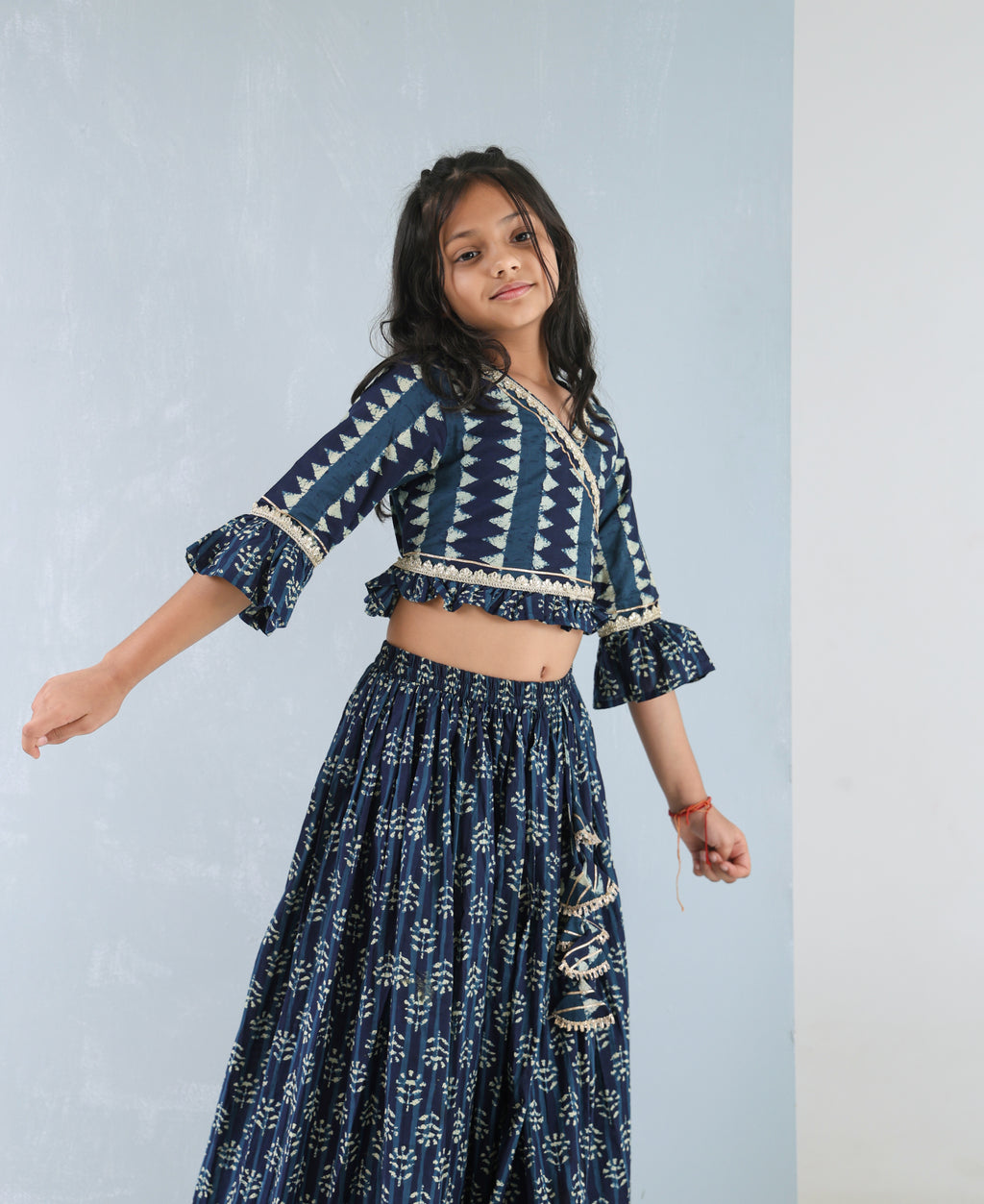 Royal Indigo Lehenga Set
