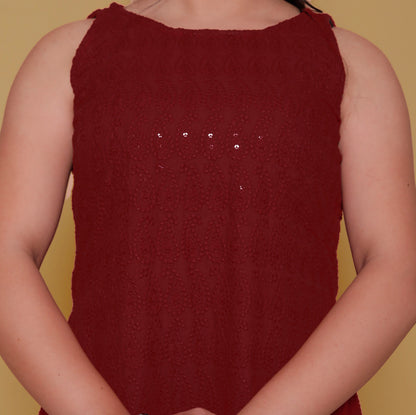 Pure Chikankari Co-Ord Set